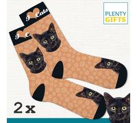 Plenty Gifts 2 Paia Di Calzini Per Animali Colorati Molte Taglie 24 Motivi