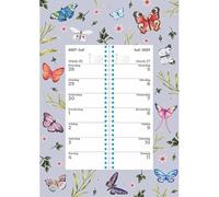 Plenty Gifts Calendario 2027 - Calendario settimanale Butterflies