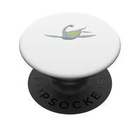 Plesiosauro Dinosauro acquatico subacqueo Plesiosauri PopSockets PopGrip Adesivo