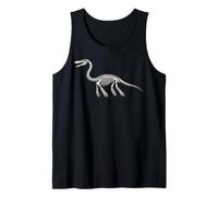Plesiosauro Scheletro Fossile Paleontologo Amanti della Scienza Canotta
