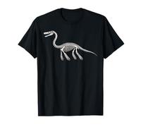 Plesiosauro Scheletro Fossile Paleontologo Amanti della Scienza Maglietta