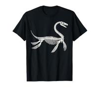 Plesiosauro Scheletro Fossile Paleontologo Amanti della Scienza Maglietta
