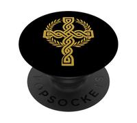 Pleter croato - Croce croata - Dio e i croati PopSockets PopGrip Adesivo