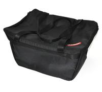 Pletscher Borsa per cestino con cerniera Nero