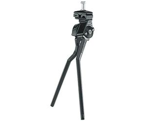 Pletscher Cavalletto da uomo con movimento centrale a doppia gamba, nero, 320 mm