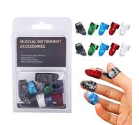 Plettri Da Basso 10 Pezzi Riutilizzabili Antiscivolo Confortevoli | Plettri Da A Guaina Per Chitarra Per Ukulele Banjo Home Studio Chitarristi Principianti Ed Amanti Della Musica