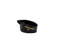 Planet Waves Plettri D'Addario National in celluloide per pollice - Neri, misura media, confezione da 4
