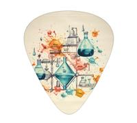 Plettri differenti della chitarra di spessore della scatola di immagazzinaggio dell'organizzatore della stampa della stampa di chimica per la