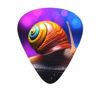 Plettri magici colorati per chitarra in dimensioni sottili, medie e spesse, set da 12 pezzi, adatti per chitarra elettrica e vari strumenti