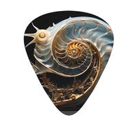 Plettri meccanici per chitarra di dimensioni sottili, medie e spesse, set da 12 pezzi, adatti per chitarra elettrica e vari strumenti