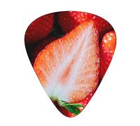 Plettri per chitarra, 12 pezzi, 3 diversi spessori, con custodia in plastica trasparente, per chitarra elettrica, basso, ukulele, (inclusi 0,46 mm, 0,71 mm, 0,96 mm)