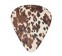 Plettri per chitarra 12 pezzi mucca camo Pattern Print plettri per chitarra basso chitarre acustiche elettriche Ukulele