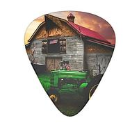Plettri per chitarra 12 pezzi Old Tractor Photo Farm Print plettri per chitarra per basso chitarra acustica elettrica Ukulele