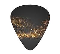 Plettri per chitarra 12 pezzi oro nero sabbia stampa plettri chitarra per basso elettrico chitarra acustica ukulele