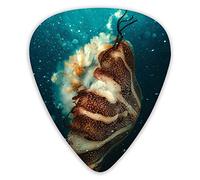 Plettri per chitarra 3D Medusa Plettri per ukulele 12 pezzi inclusi 0,46 mm 0,71 mm 0,96 mm