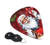 Plettri per chitarra 6 pezzi Babbo Natale Regali di Natale Stampa Plettri per chitarra per basso elettrico Chitarre acustiche Ukulele