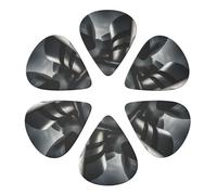 Plettri per chitarra, 6 pezzi, con stampa di edificio alto, per basso, chitarre acustiche elettriche e ukulele