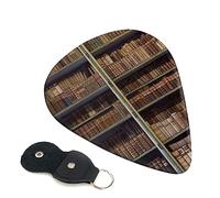 Plettri per chitarra 6 pezzi vecchi libri in biblioteca Stampa plettri per chitarra per basso chitarra acustica elettrica Ukulele