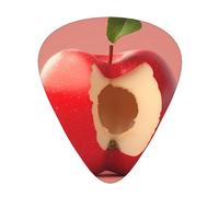 Plettri per chitarra a forma di frutta, di dimensioni sottili, medie e spesse, set da 12 pezzi, adatti per chitarra elettrica e vari strumenti