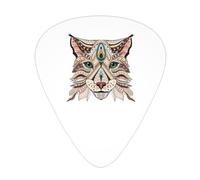 Plettri per chitarra Abstract Cat Soundtrack per bassisti, palette per suonare la chitarra, 12 pezzi
