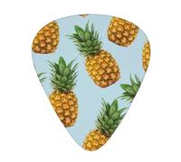 Plettri per chitarra acustica con ananas, per basso e chitarra elettrica, 3 pezzi