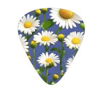 Plettri per chitarra acustica Spring Daisy Flowers, di alta qualità, per basso e chitarra elettrica