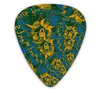 Plettri per chitarra Art Colorful Eyes Plettri per basso premium per chitarra elettrica e basso con tre dimensioni (confezione da 12)