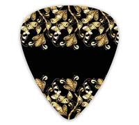 Plettri per chitarra Black Lace Premium Plettri per basso per chitarra elettrica e basso con tre dimensioni (confezione da 12)