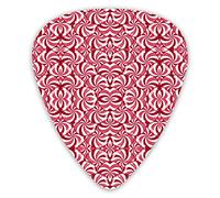 Plettri per chitarra Christmas Peppermint Candy Scales Plettri per basso premium per chitarra elettrica e basso con tre dimensioni (confezione da 12)