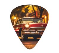 Plettri per chitarra Classic Vintage Cars, sottili, medi, pesanti, 12 pezzi, adatti per chitarra, basso, chitarra elettrica, ukulele, plettri resistenti all'usura,