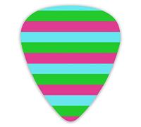 Plettri per chitarra Colore 3d Plettri per chitarra da golf 12 pezzi Plettri per ukulele inclusi 0,46 mm 0,71 mm 0,96 mm