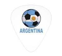 Plettri per chitarra con colonna sonora del calcio argentino, plettri per bassista, palette per suonare la chitarra, 12 pezzi