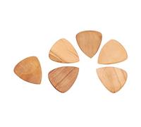 Plettri per Chitarra con Impronta Digitale Plettri per Chitarra in Legno Pollice Scanalato Impugnatura Comoda Classica Sicura per l'apprendimento di Strumenti Musicali per Regalo