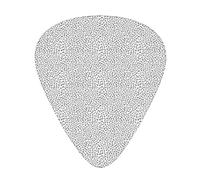 Plettri per chitarra con note musicali Confezione da 12 Plettri per chitarra universali in ABS, note monocromatiche stilizzate complesse Vibrazioni sonore miste Joy Design, per chitarra acustica ed el