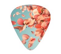 Plettri per chitarra con petali volanti di dimensioni sottili, medie e spesse, set da 12 pezzi, adatti per chitarra elettrica e vari strumenti