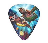 Plettri per chitarra con pittura a diamante Sea Turtles - Accessori per chitarra - Plettri per chitarra acustica, chitarra elettrica, basso per uomo donna Chitarrista professionista, musicisti e prin