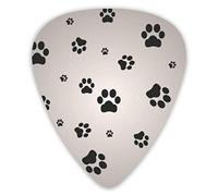 Plettri per chitarra con stampa a zampa di cane 12 confezioni - Plettri per chitarra di varietà Plettri sottili, medi, pesanti 0 .46/0,71/0,96 mm