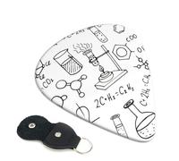 Plettri per chitarra con stampa chimica, 6 pezzi, stampa fronte/retro, adatti per chitarre acustiche, elettriche e bassi, inclusi 0,46 mm, 0,71 mm, 0,96 mm