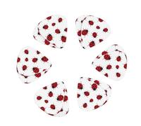 Plettri per chitarra con stampa coccinella, 12 pezzi, calibri misti (0,46/0,71/0,96 mm) con custodia, per chitarra/ukulele