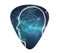 Plettri per chitarra con stampa di formule e forme teoriche, lezioni di matematica, personalizzabili, per chitarra elettrica, chitarra acustica, confezione da 12
