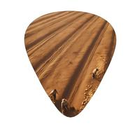 Plettri per chitarra con stampa "On the field of hope", set da 12 pezzi con 3 diversi spessori, adatti per chitarre elettriche e acustiche