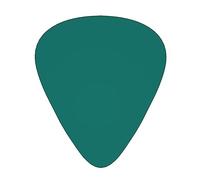 Plettri per chitarra con stampa verde scuro per suonatori acustici, elettrici e musicali, 12 pezzi in 3 diversi spessori