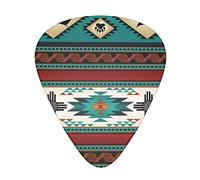 Plettri per chitarra Confezione da 12 American African Native Elephant Guitar Music Lover Plettri sottili medio pesanti