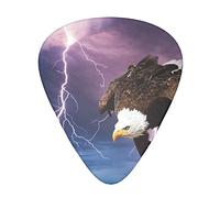 Plettri per chitarra Confezione da 12 Lightning Eagle Cloud Guitar Music Lover Plettri sottili medio pesanti
