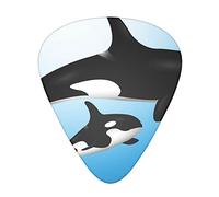 Plettri per chitarra Confezione da 12 plettri Orcas Universal Abs sottile medio pesante