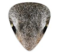 Plettri per chitarra Cool Wolf Eyes Plettri per ukulele 12 pezzi inclusi 0,46 mm 0,71 mm 0,96 mm