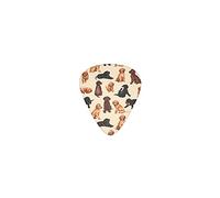 Plettri per chitarra Cute Labrador Dog Animal Plettri per basso premium per chitarra elettrica e basso con tre dimensioni (confezione da 12)