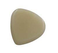 Plettri per chitarra da 30 x 33 mm, in tinta unita, in osso di bue, per basso, chitarre acustiche, elettriche, plettri, plettro per dito di bue elettrico naturale