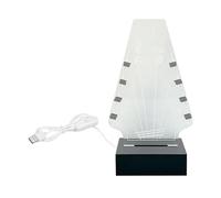 Plettri per chitarra elettrica, in acrilico, con base per riporre e esporre i plettri