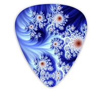 Plettri per chitarra Floral Abstract s 12 pezzi Plettri per ukulele inclusi 0,46 mm 0,71 mm 0,96 mm